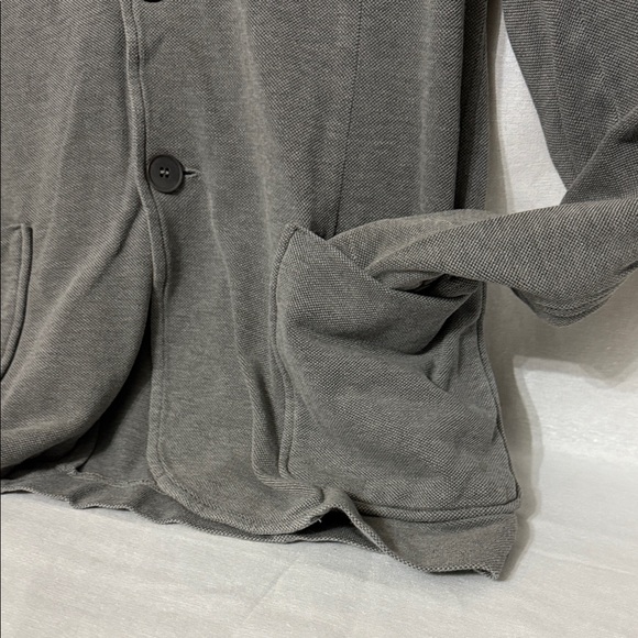 Men's Gray Lightweight Shirt Jacket - Picture 6 of 8